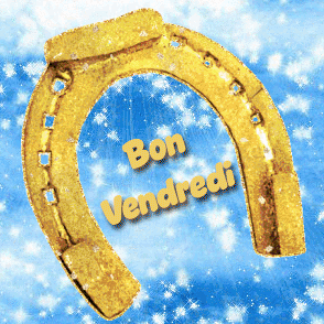 Gif animé Bon vendredi fer à cheval
